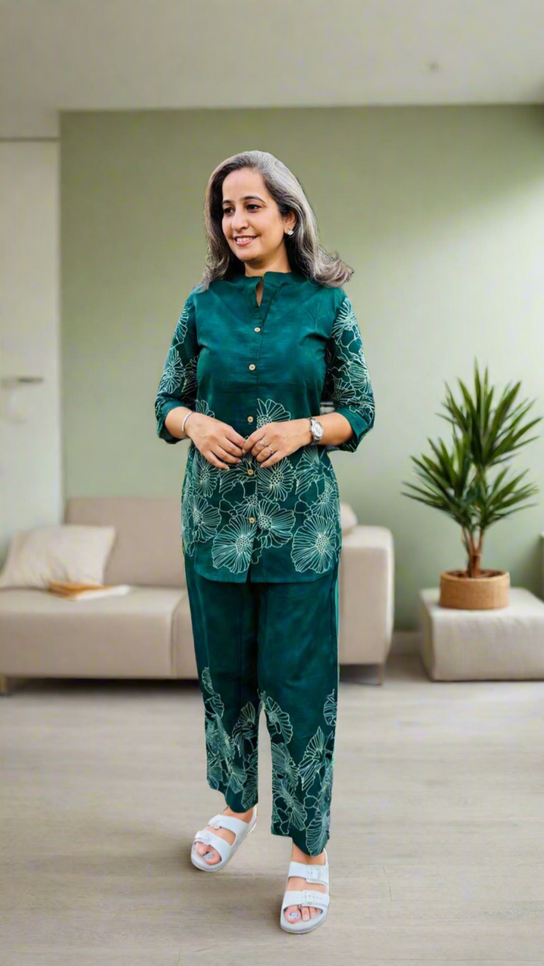 Green Co-ord set