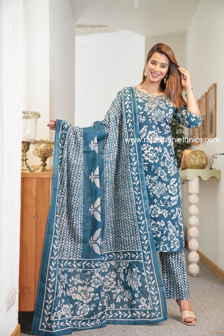 Blue Designer Suit