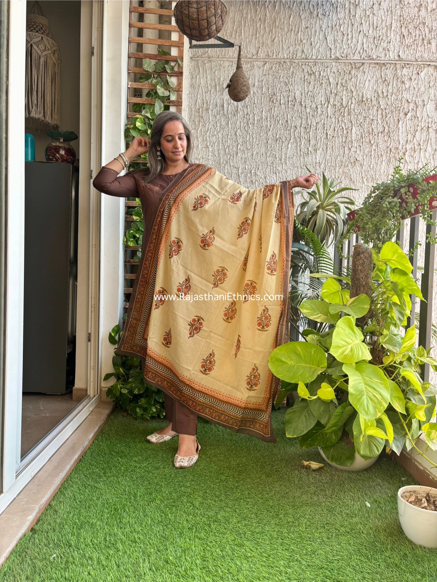 Brown Suit Set
