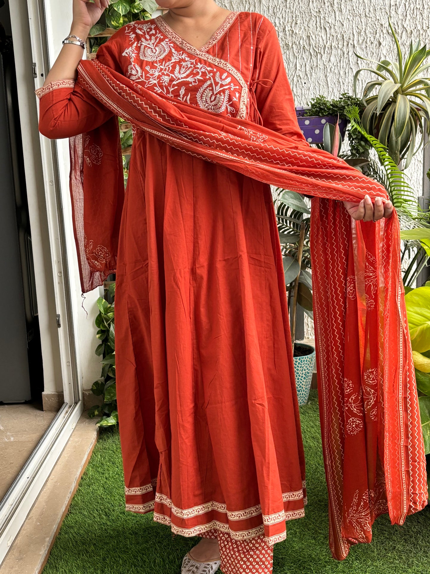Rust Anarkali