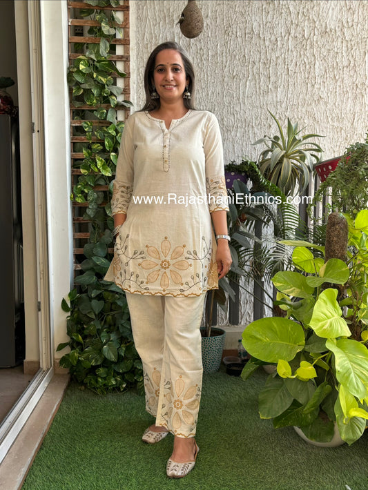 Embroidered Co-Ord Set