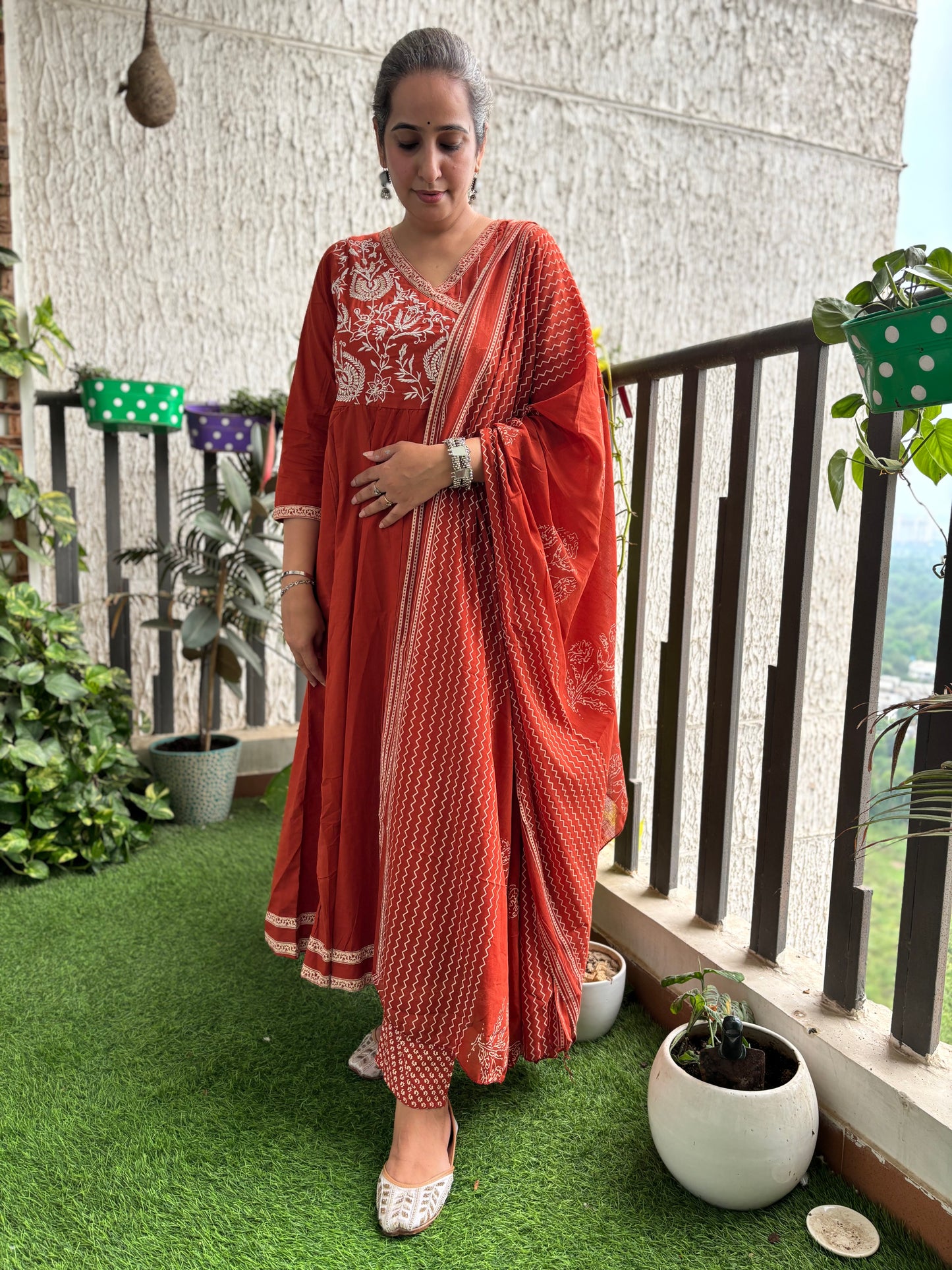 Rust Anarkali