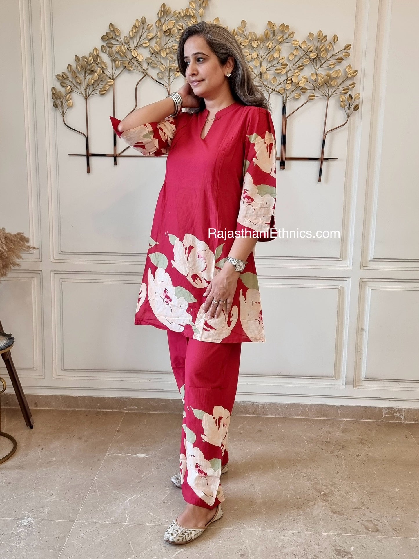 A Red co-ord set