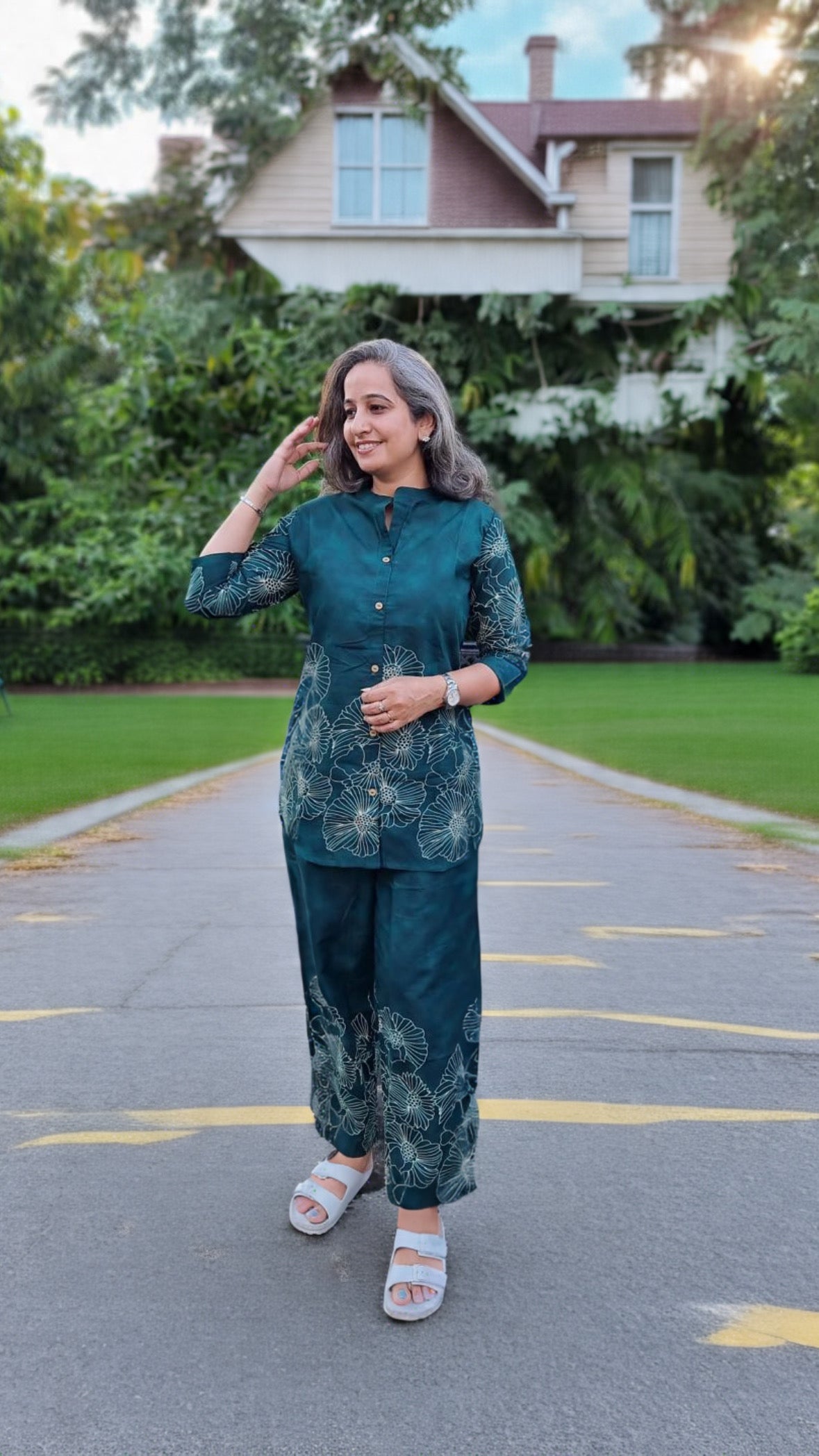 Green Co-ord set