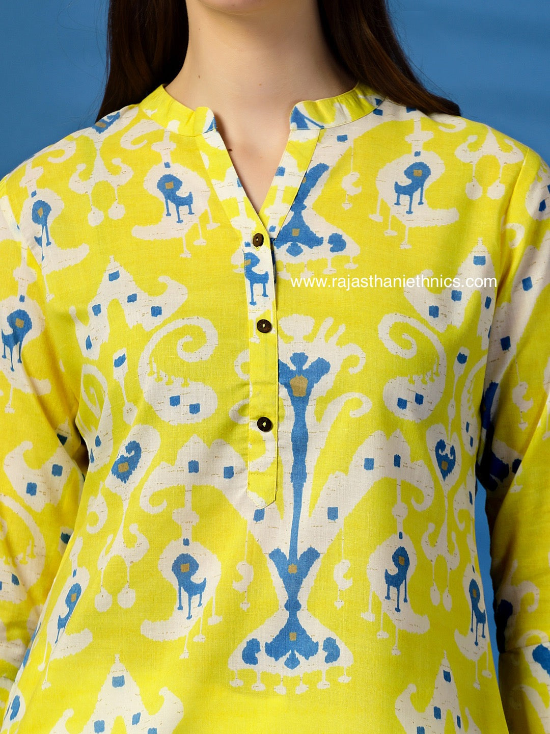 Yellow Pure Cotton Top