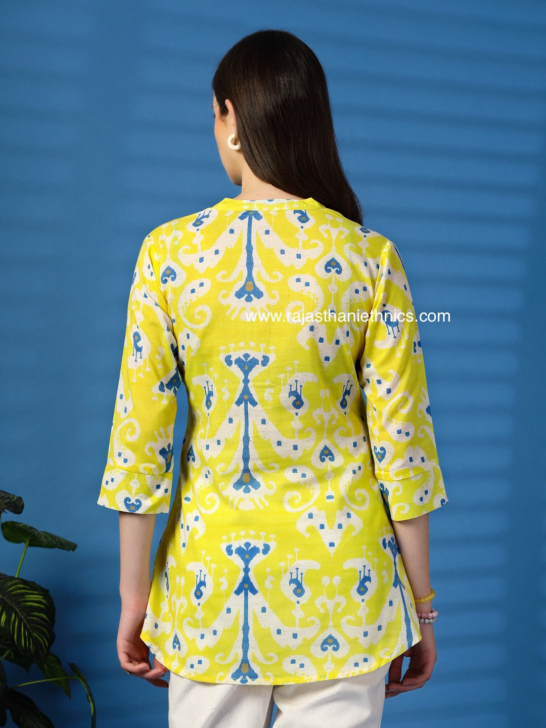 Yellow Pure Cotton Top