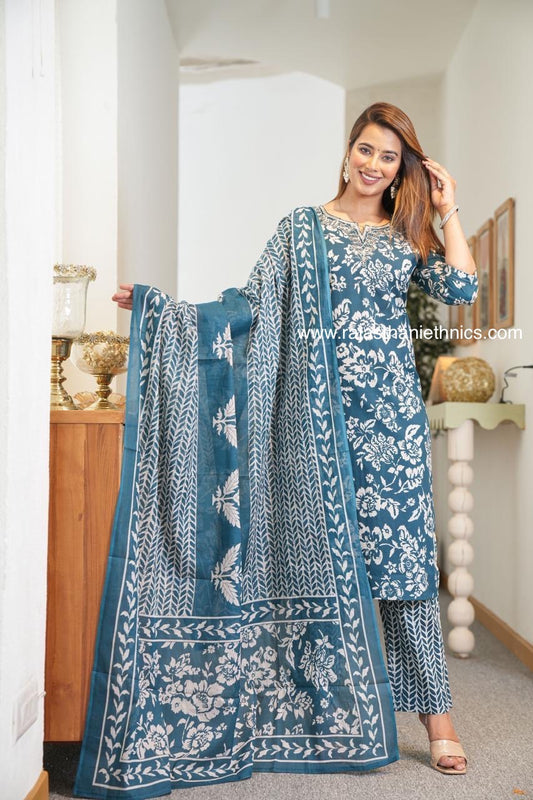 Blue Designer Suit