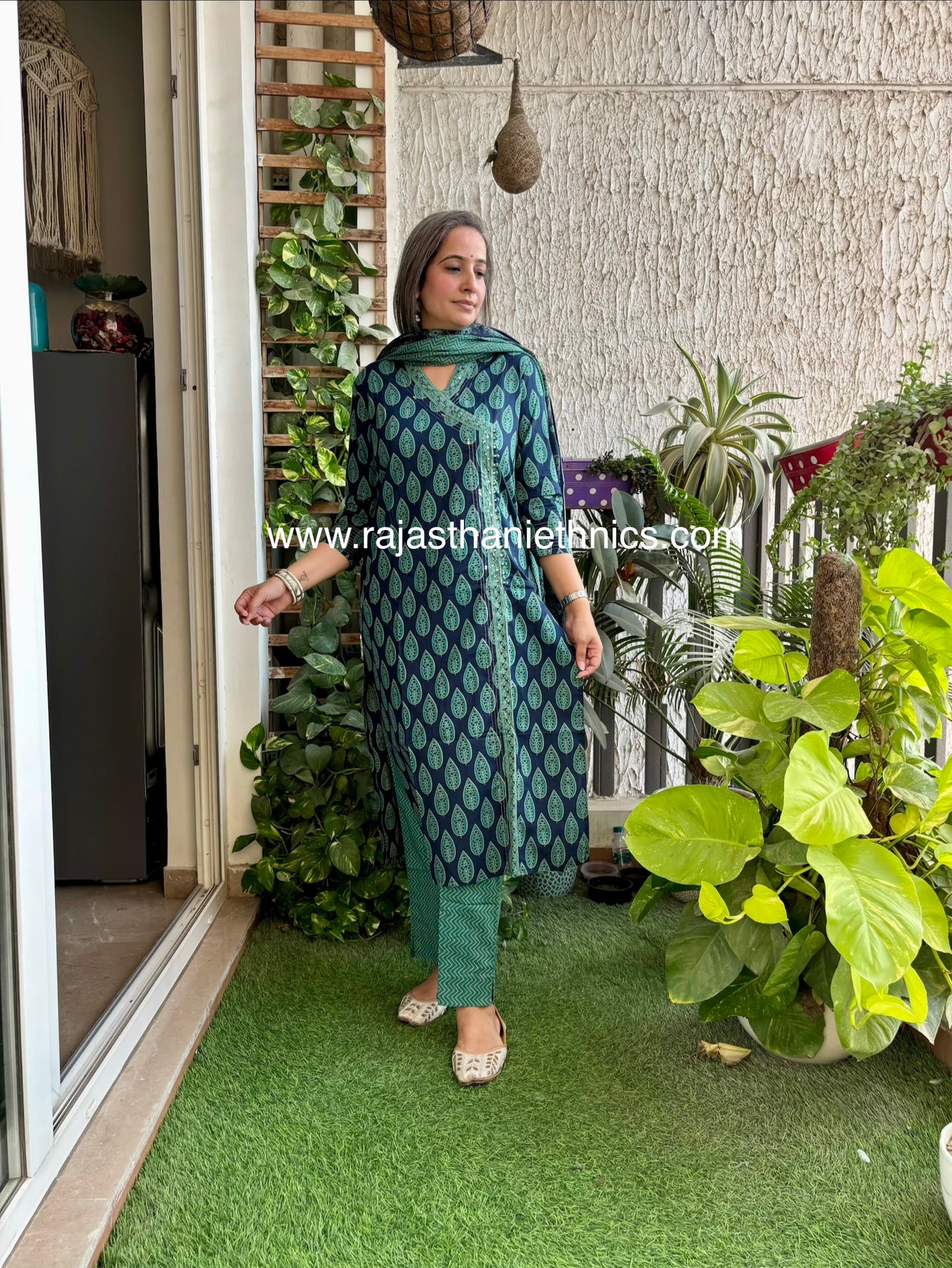Green Suit Piece