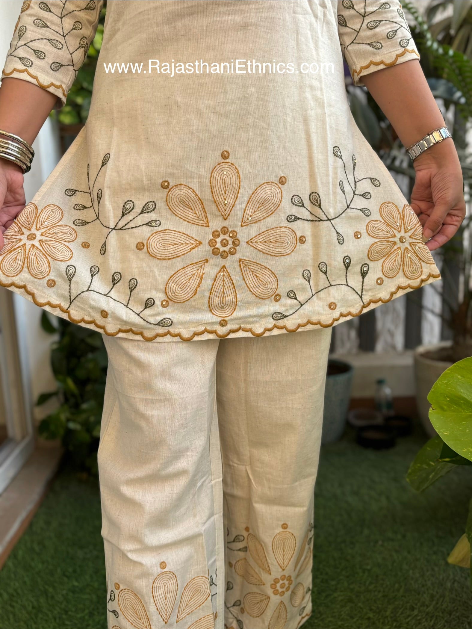 Embroidered Co-Ord Set