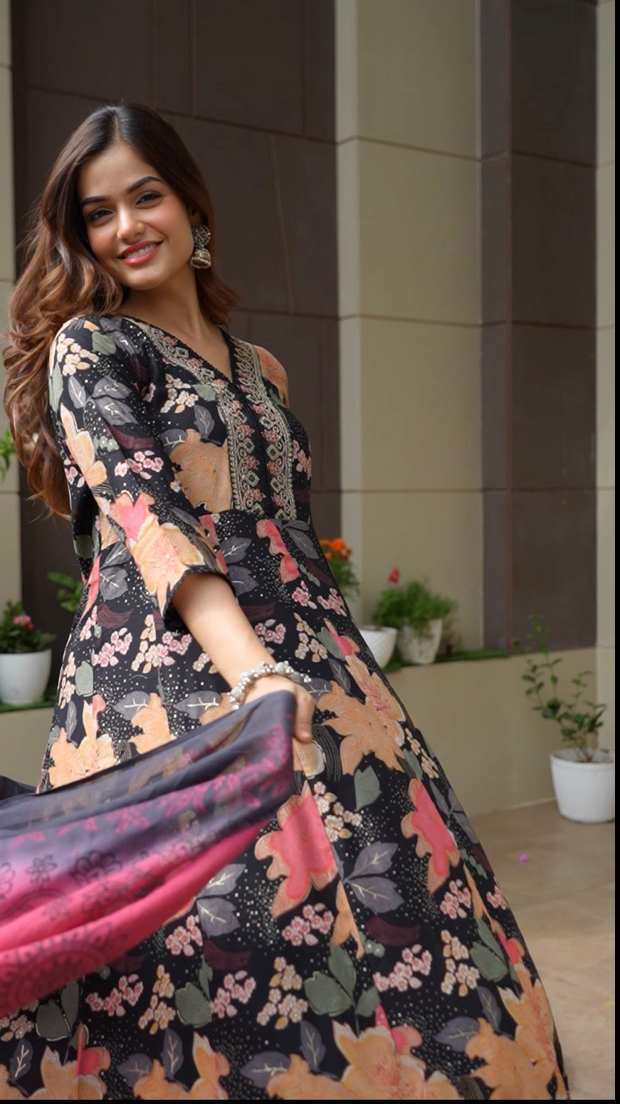 Multicolour Cotton Suit Set